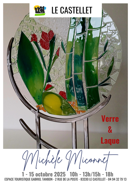 Exposition "Verre & Laque"_Le Castellet