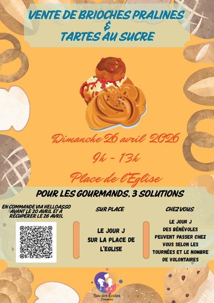 Vente de brioches