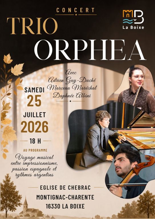Concert "Trio Orphea"