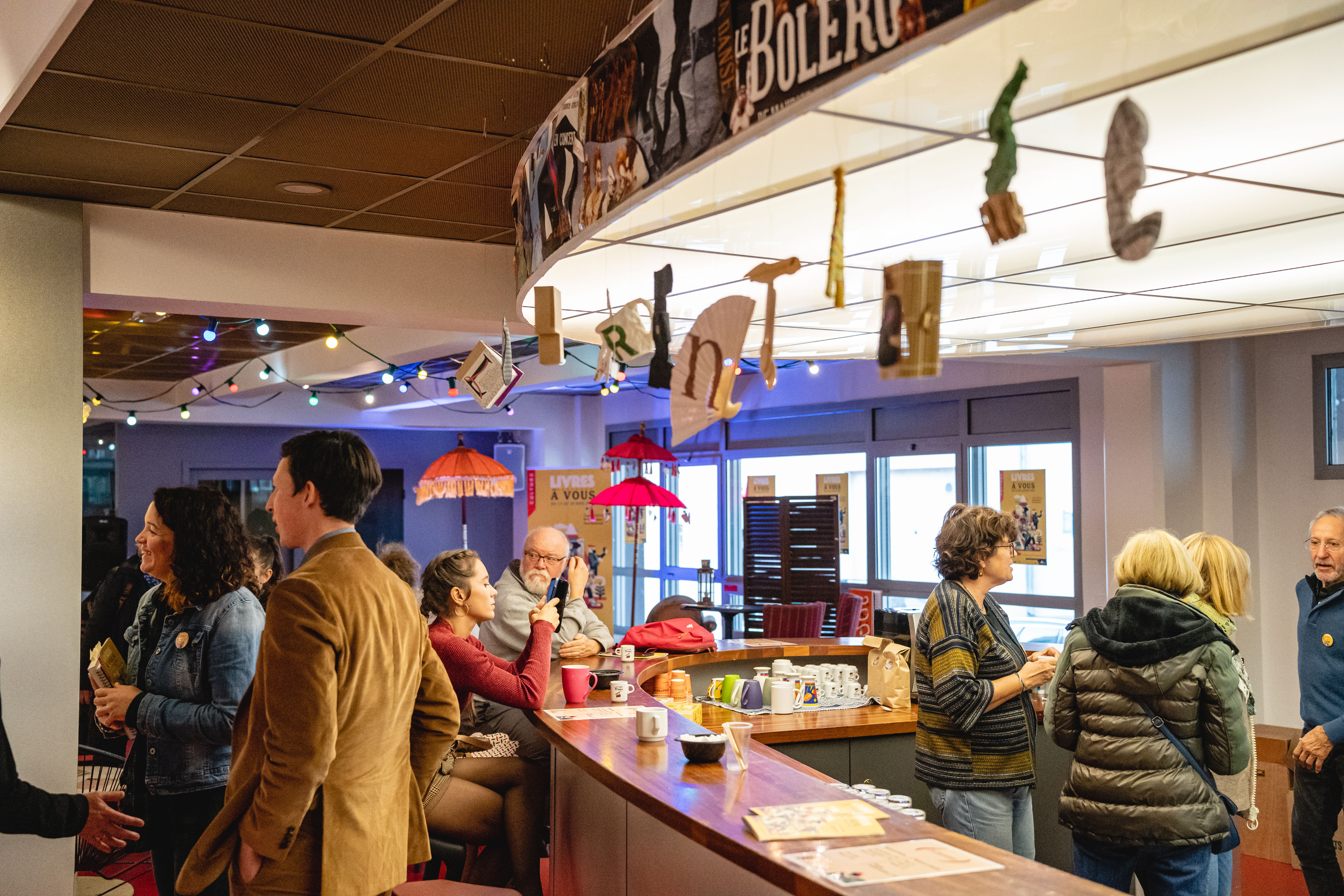 Inauguration de La Parenthèse, bistrot éphémère du festival_Voiron