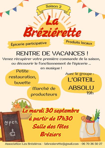 - © Les Brézieros La Bréziérette rentre de vacances_Bréziers - © Les Brézieros