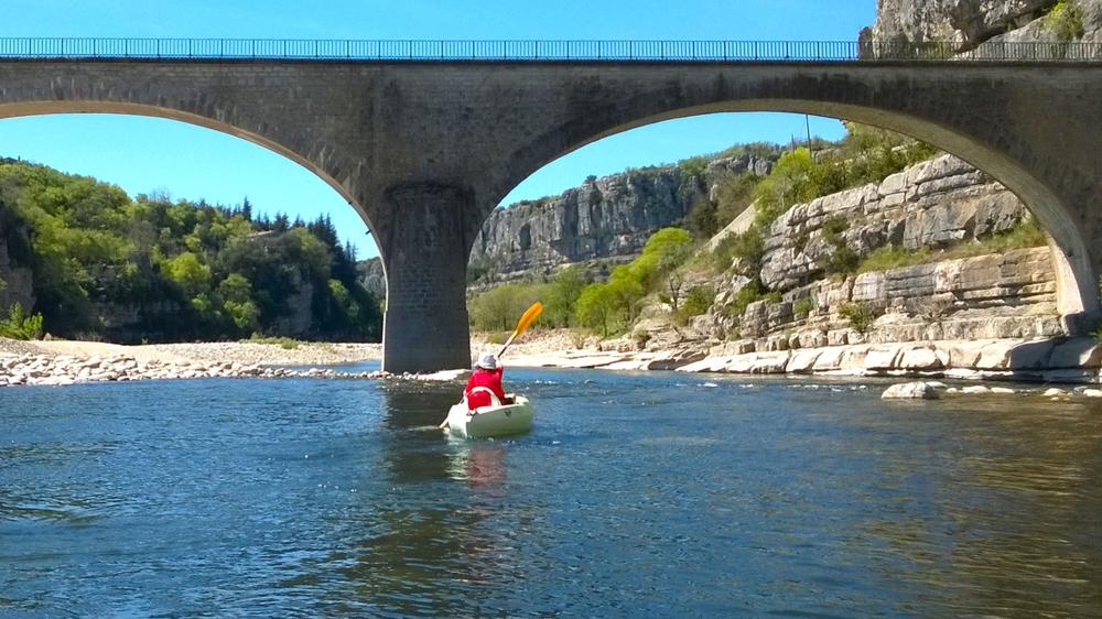 Canoë-Kayak de Balazuc à Ruoms - 14km avec Le Servière