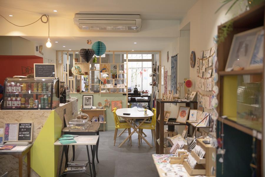 Boutique atelier café créatif Dobry Lab_Saint-Étienne