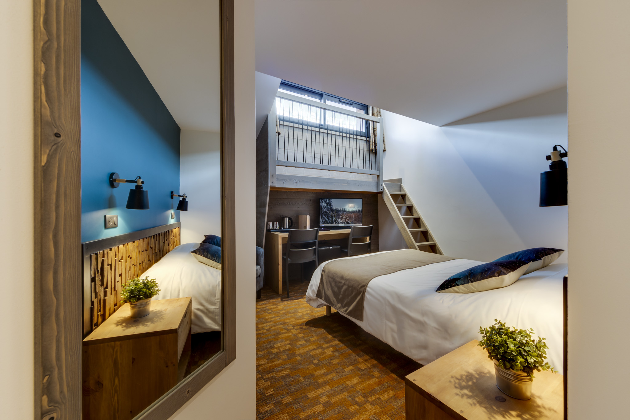 Chambre mezzanine