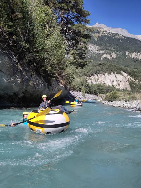 River-tubing à Val Cenis