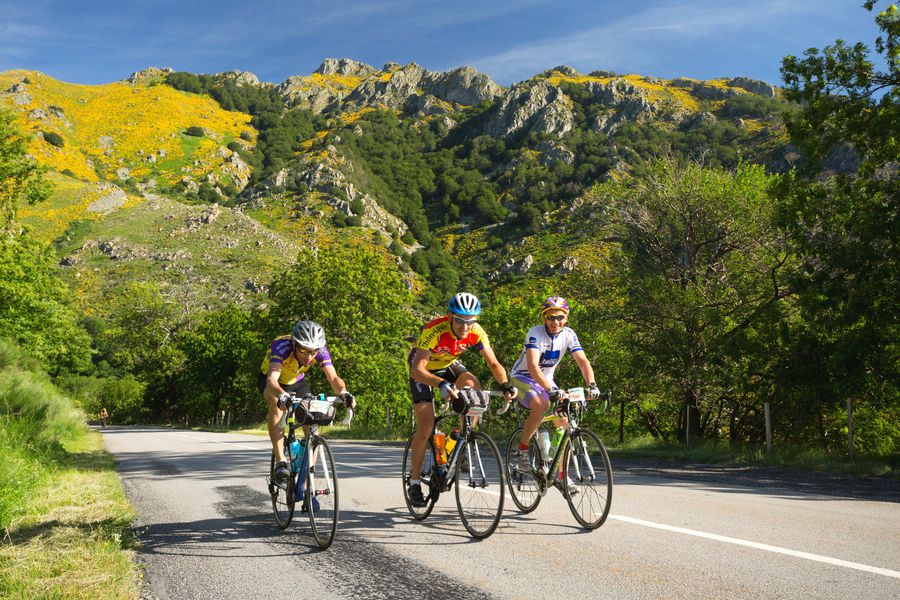La Souche - Course cyclotouriste de l'Ardéchoise ©S.BUGNON