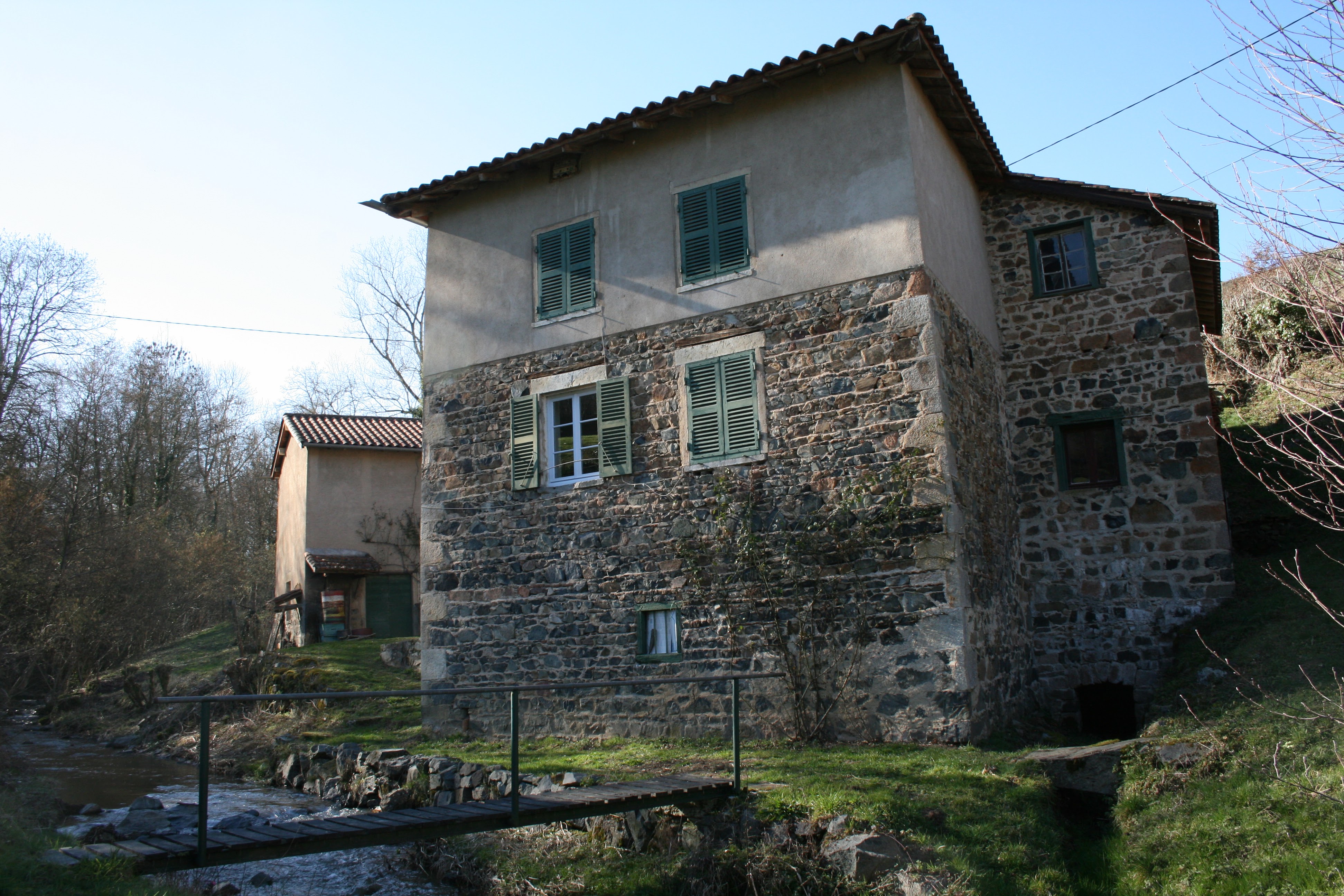Bâtiment principal du moulin
