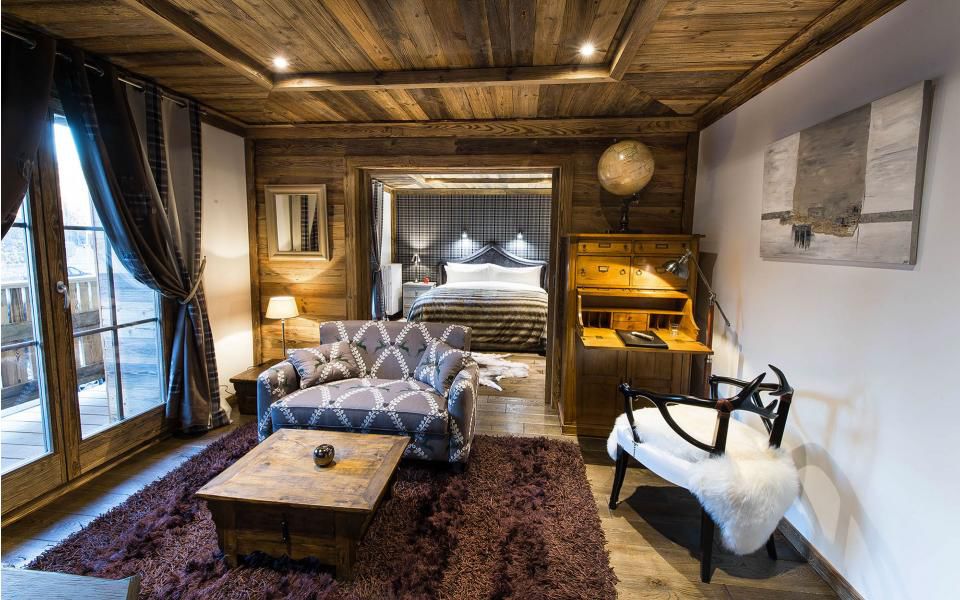 chalet blanc