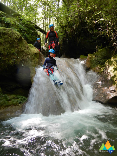 Canyoning Chaley, Ain
