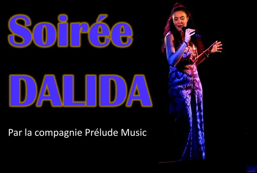 Soirée DALIDA par la compagnie Prélude Music_Lablachère