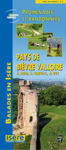 Carto-guide du pays de Bièvre Valloire