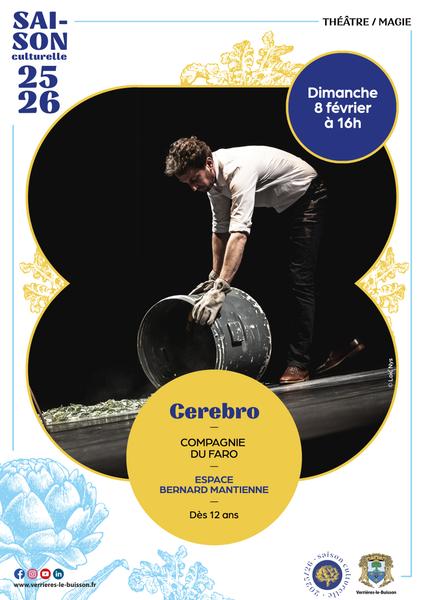 Magie : Cerebro par la Compagnie du Faro