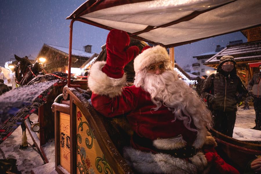 Le Père Noël habite aux Gets_Les Gets