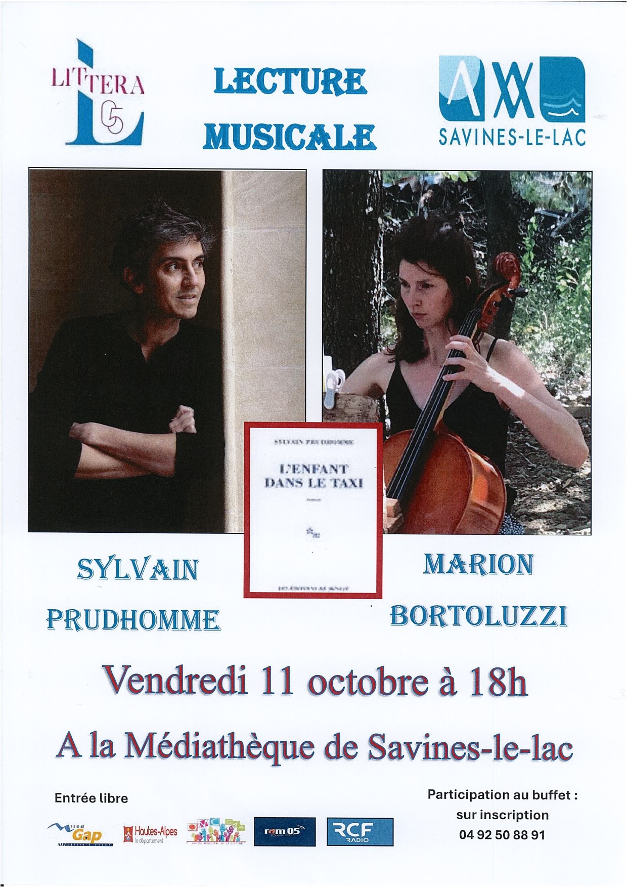 Lecture musicale Médiathèque de SAVINES-LE-LAC