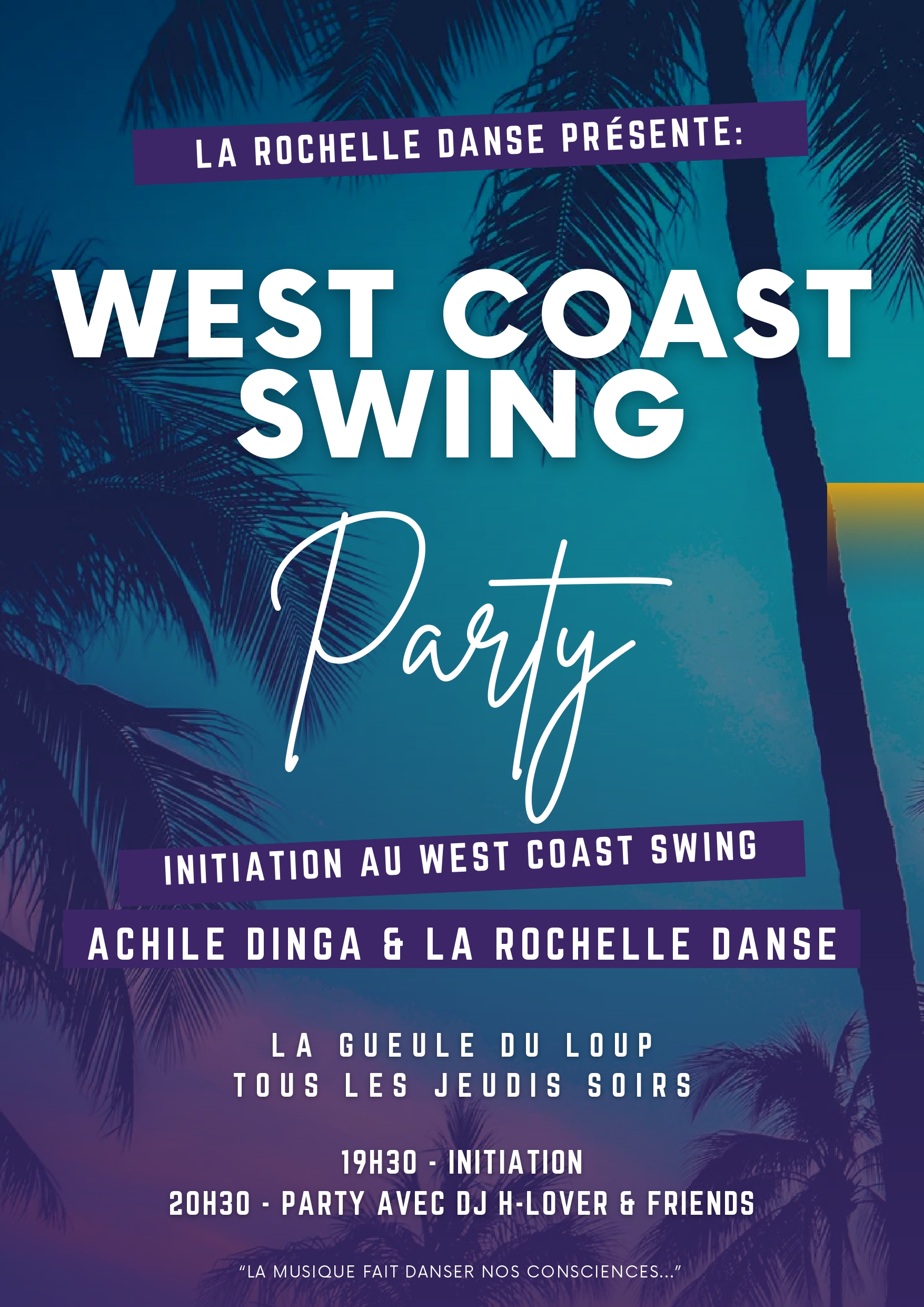 Animation - West Coast Swing Party à la Gueule du Loup