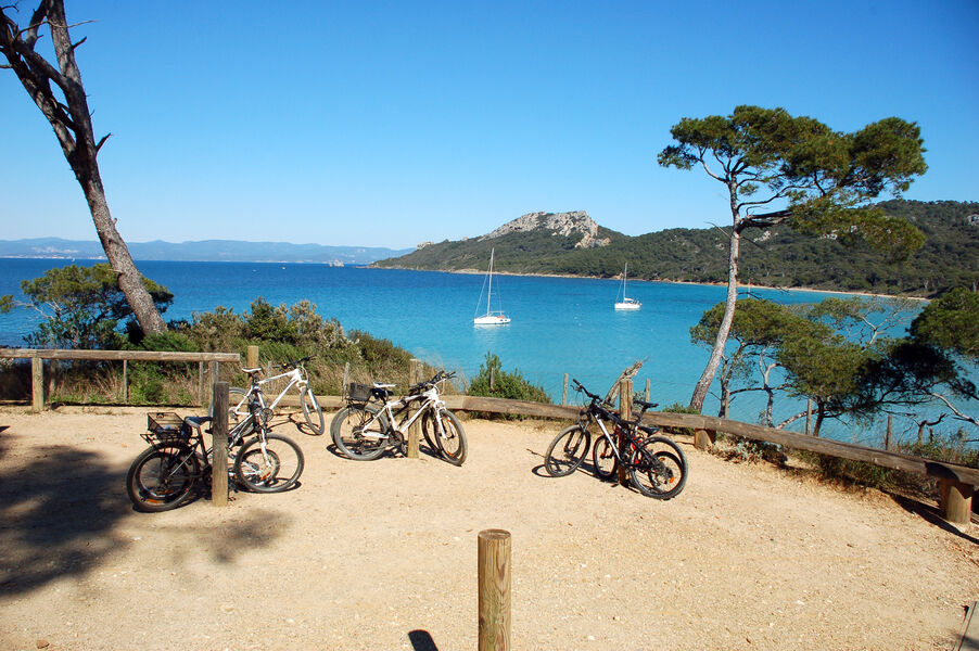 La plage Notre Dame - ile de porquerolles - hyeres