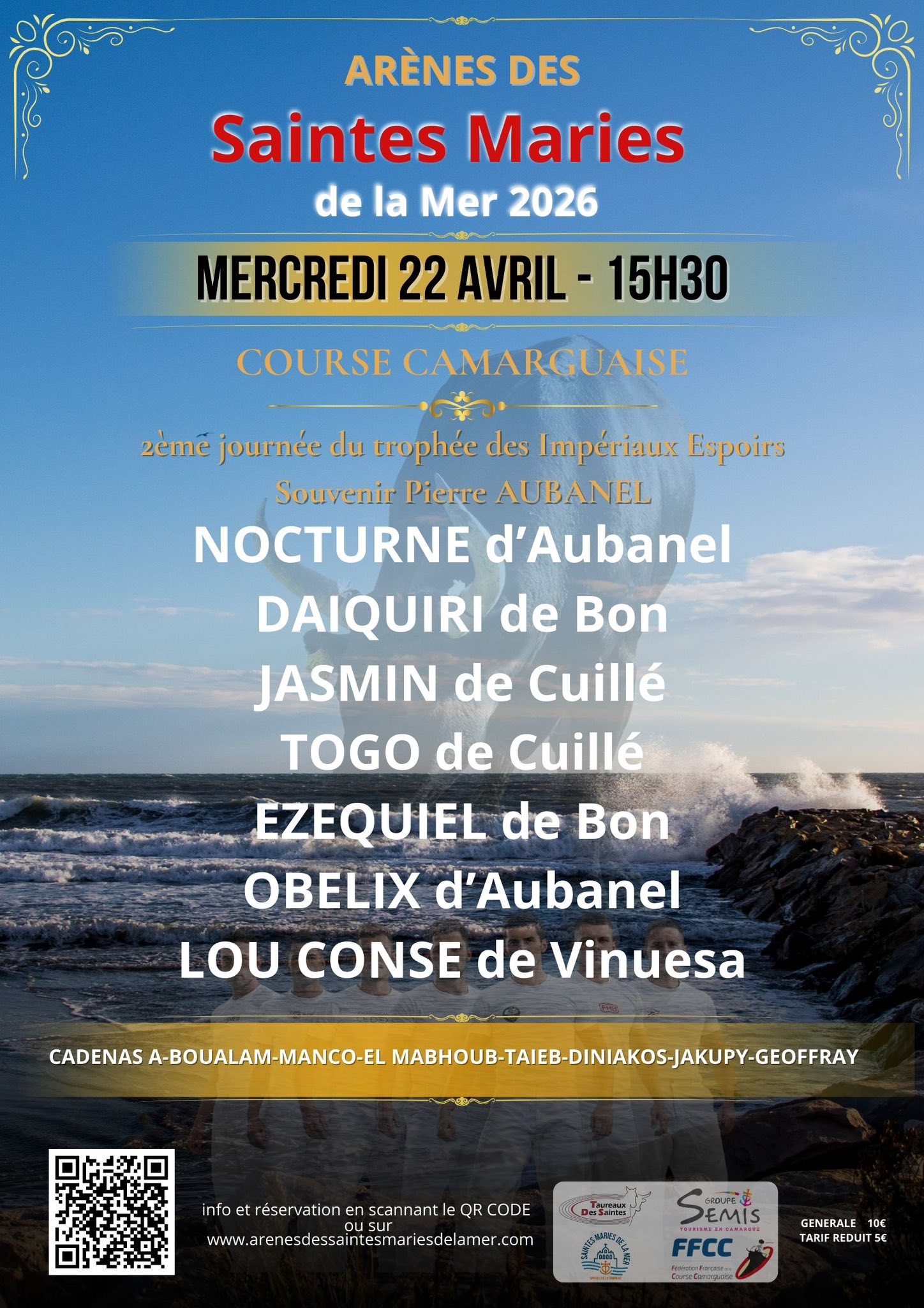 Course camarguaise 22 avril