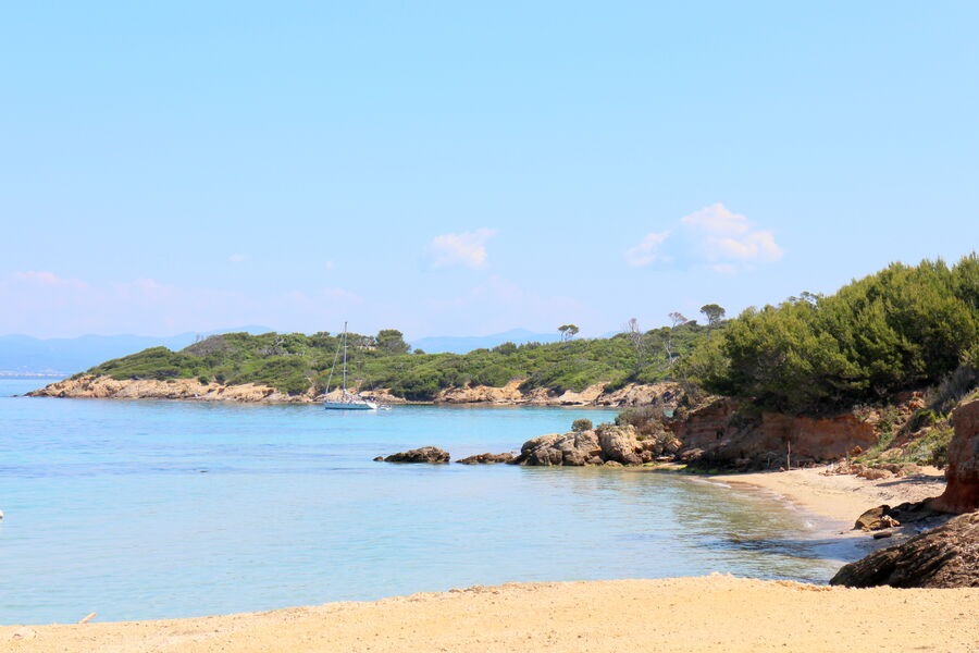 Plage de la Courtade - île de porquerolles - Hyères