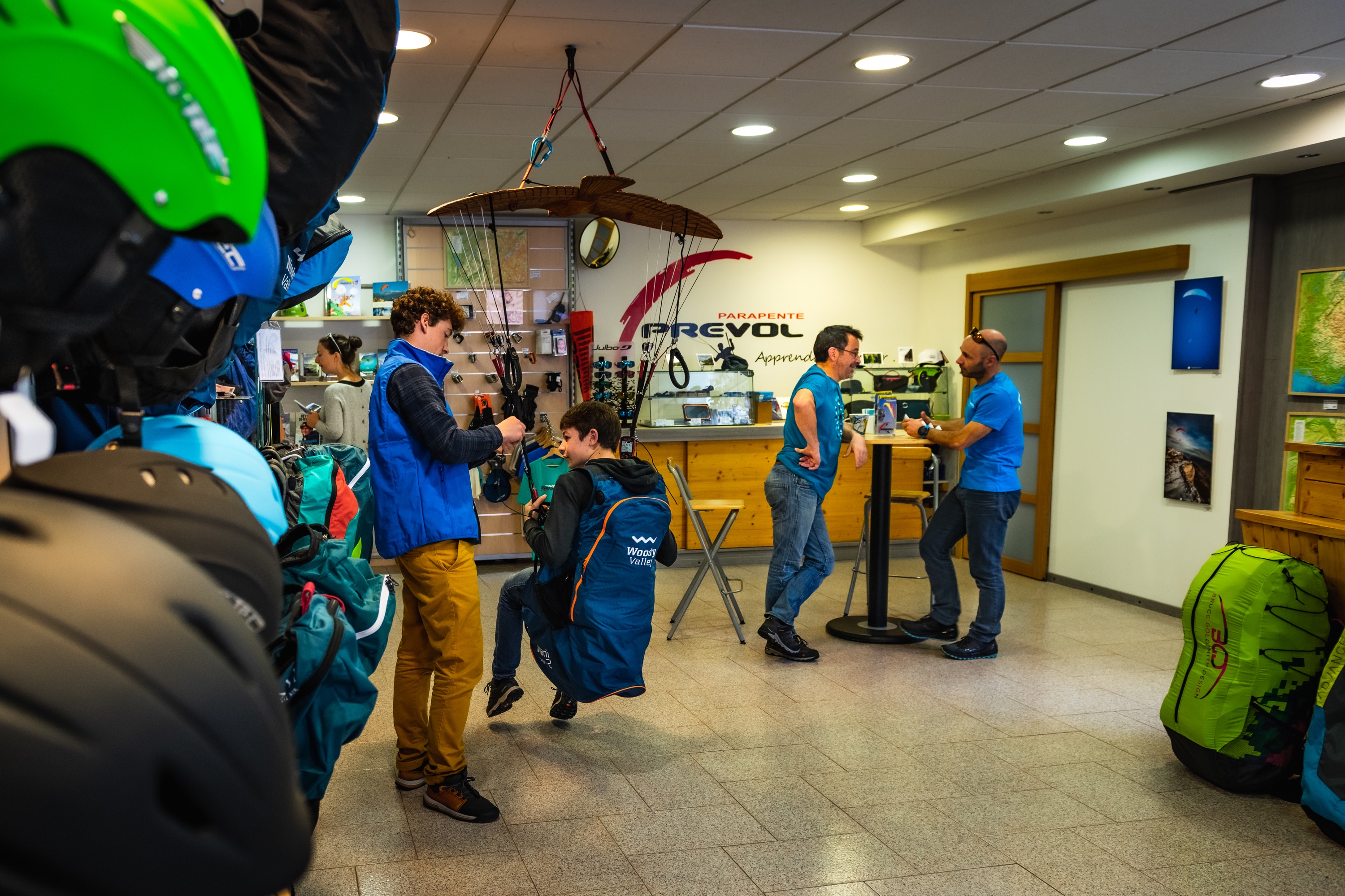 Prévol parapente, boutique spécialisée