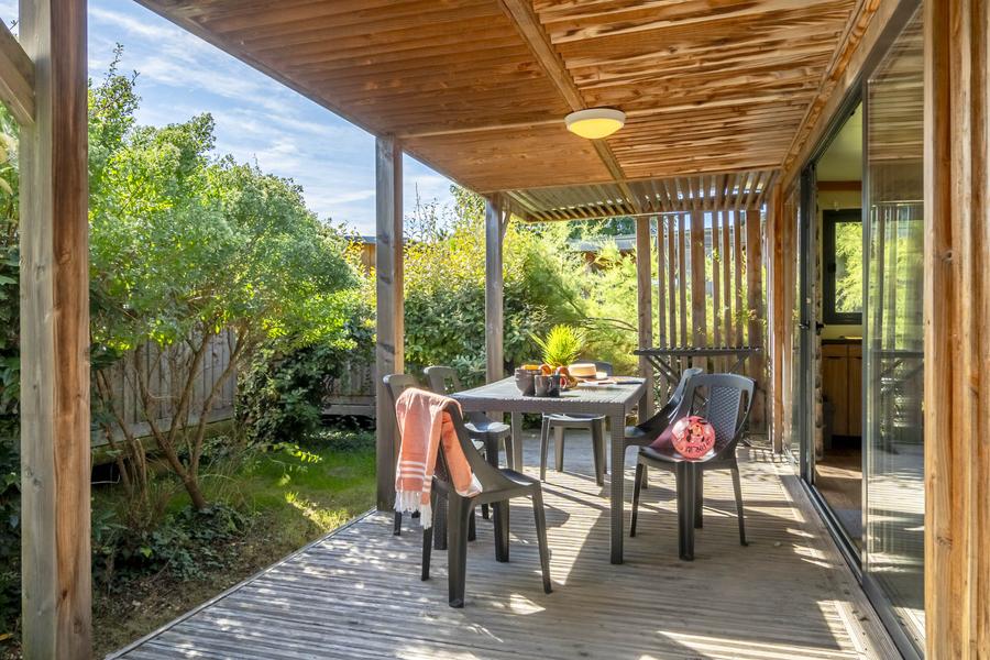 TERRASSE D'UN CHALET