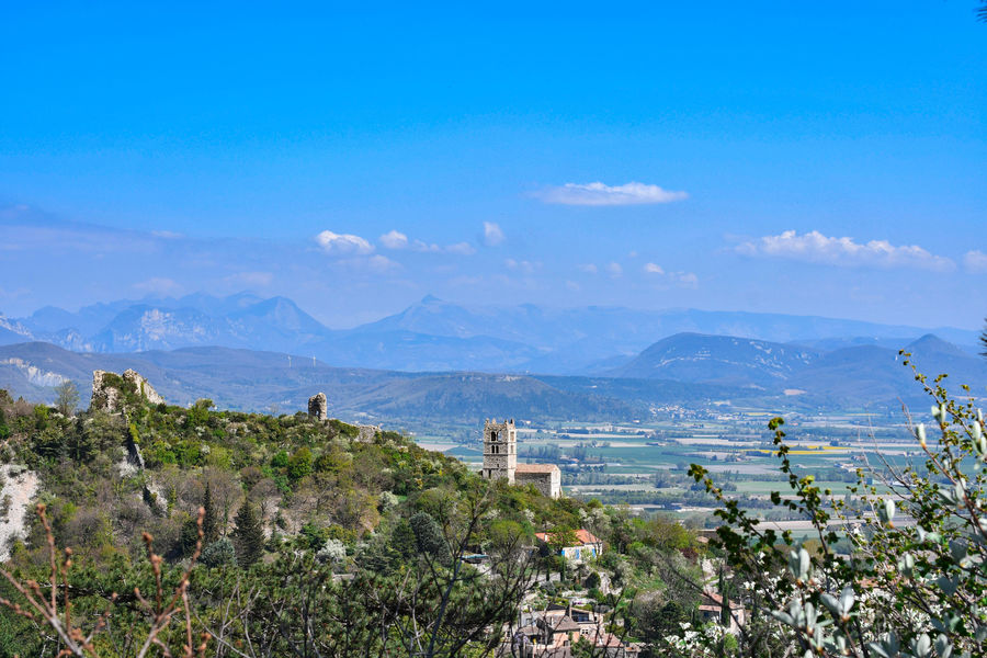 Vue sur le vieux Marsanne