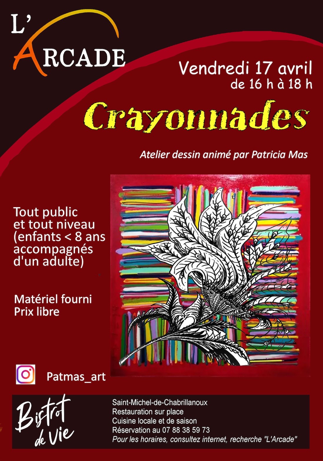 Atelier "Dessin" ouvert à tous