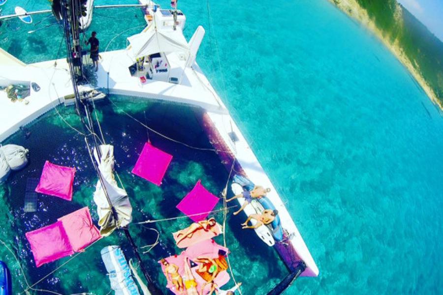 Journée en Catamaran de Cogolin au Cap Dramont