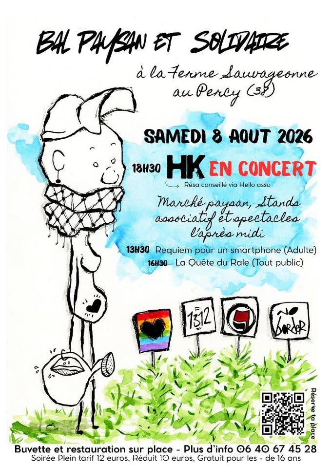 Bal paysan et solidaire dans le cadre du Festival Les Têtes en l'Air_Percy