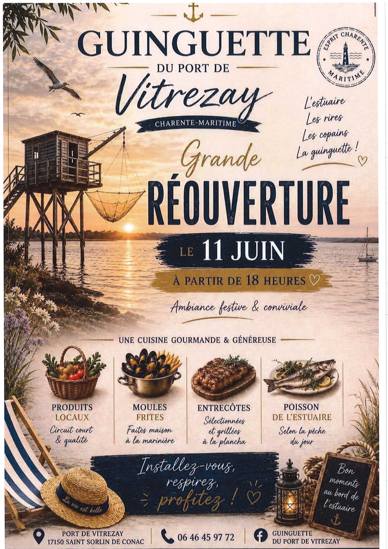 Guinguette du Port de Vitrezay
