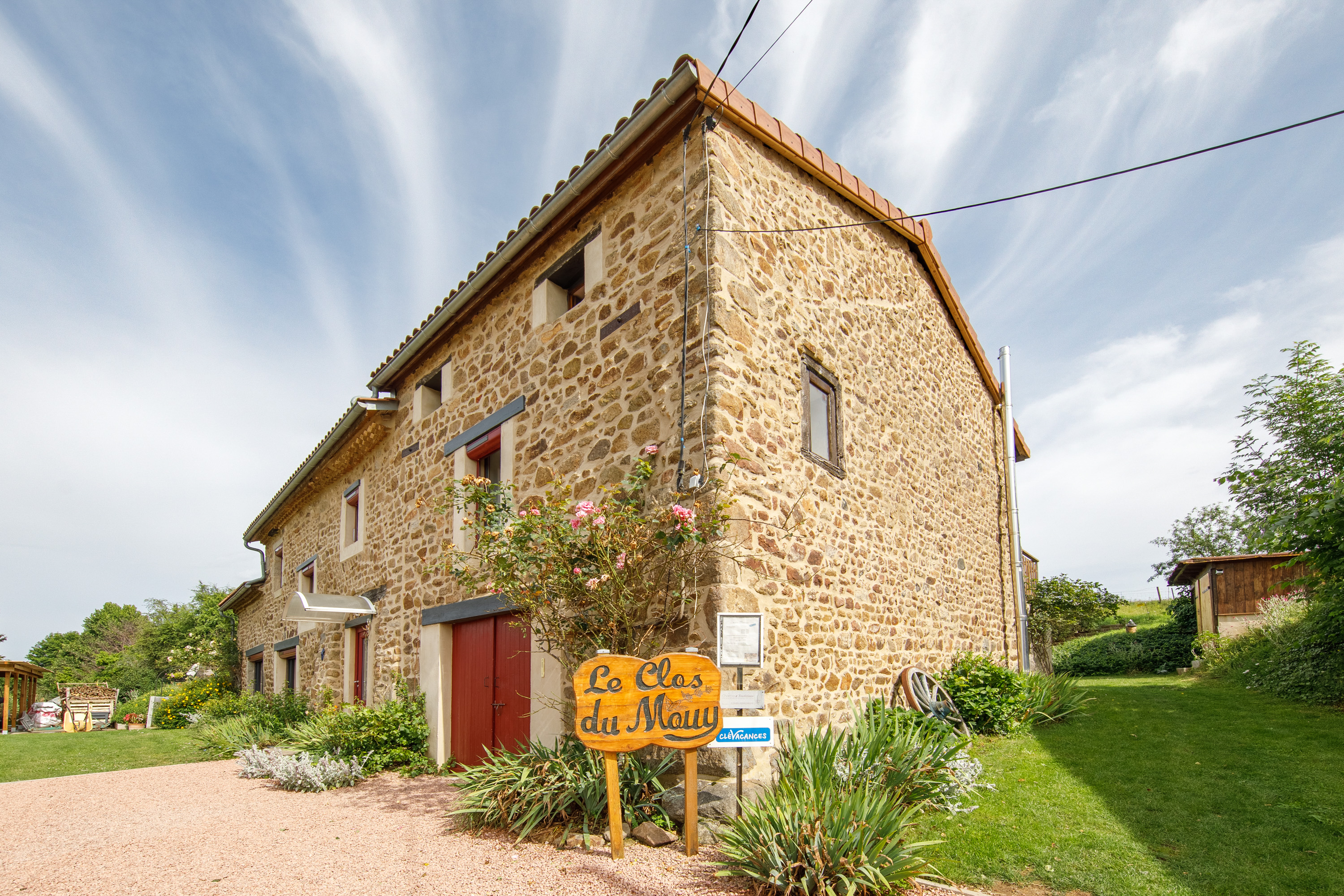 Accès à la chambre d'hôtes 