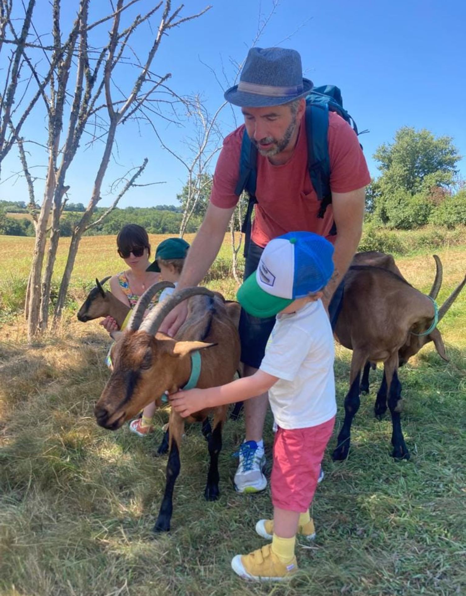 Visites estivales de la ferme de la Chèvre qui rit