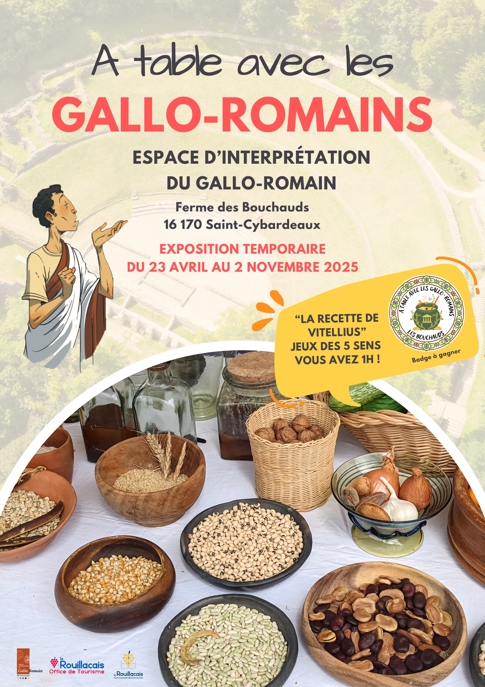 Exposition temporaire - “A table avec les gallo-romains”
