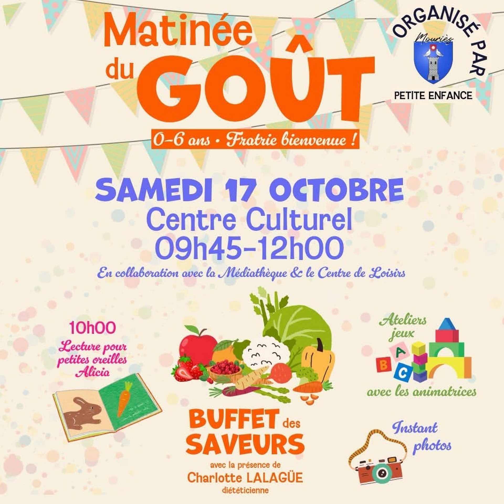 "Du Goût et des Couleurs" à la Médiathèque de Mouriès