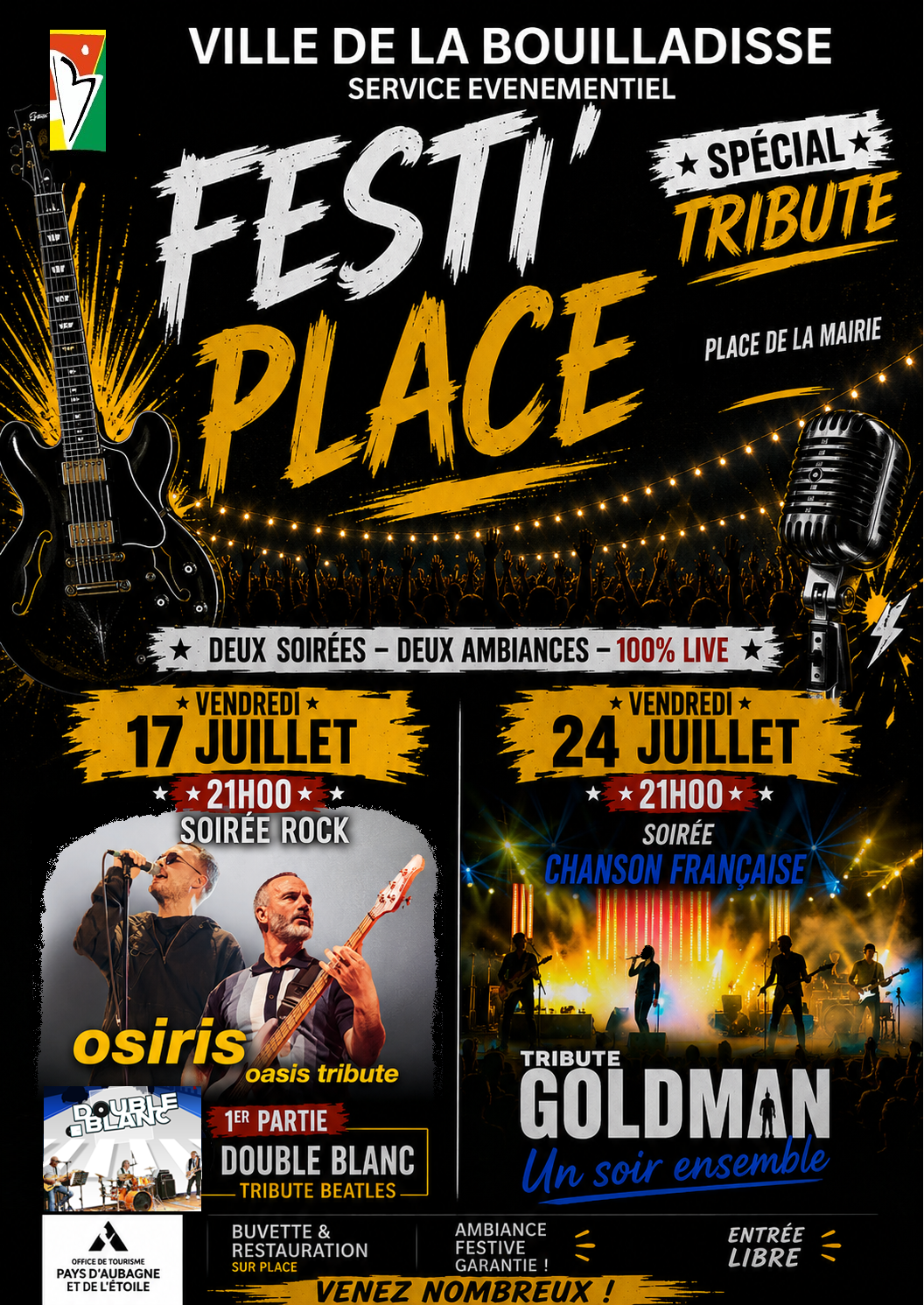 Festi'place : Concert Osiris Oasis tribute