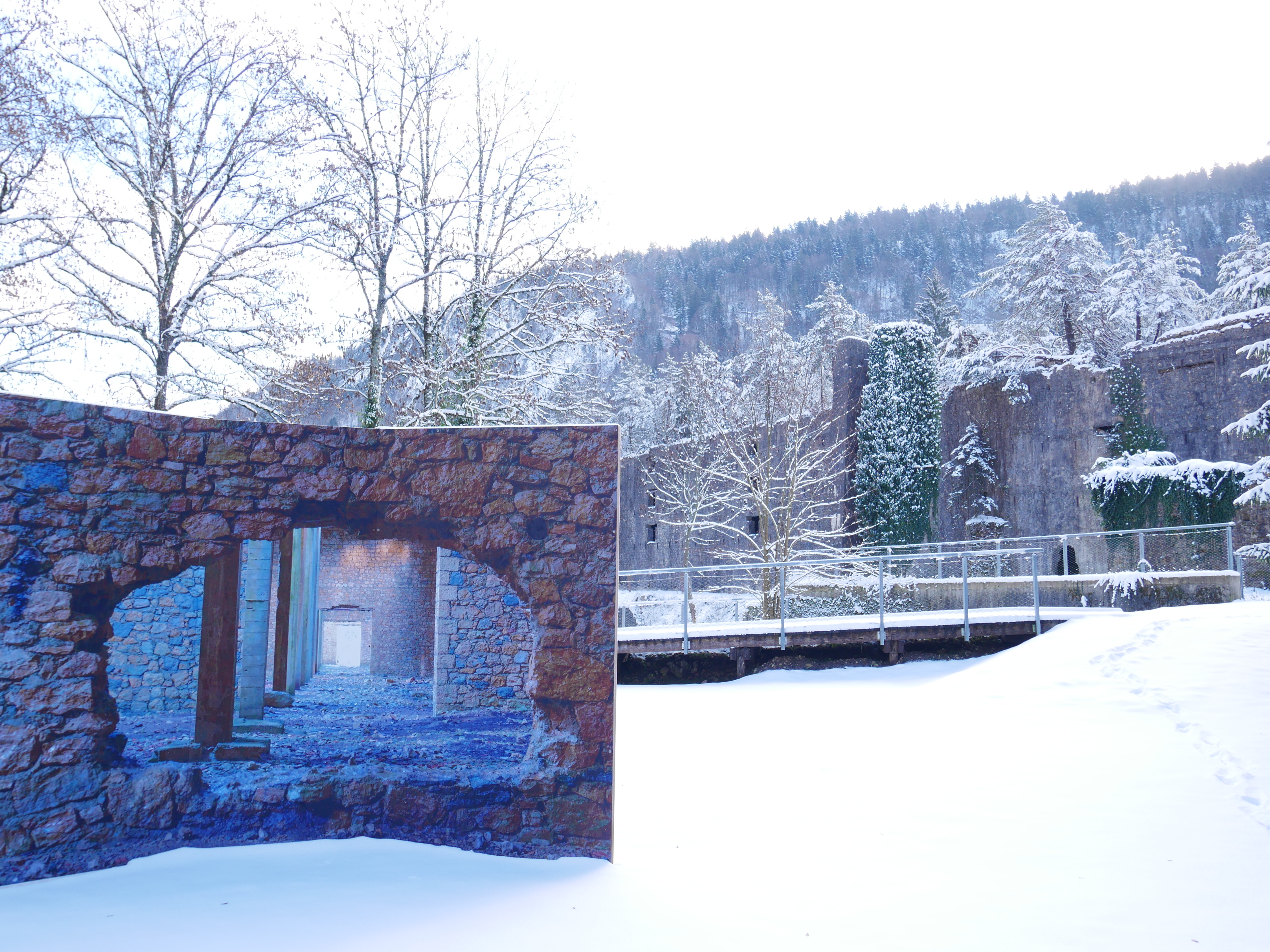 Glacières visite hiver