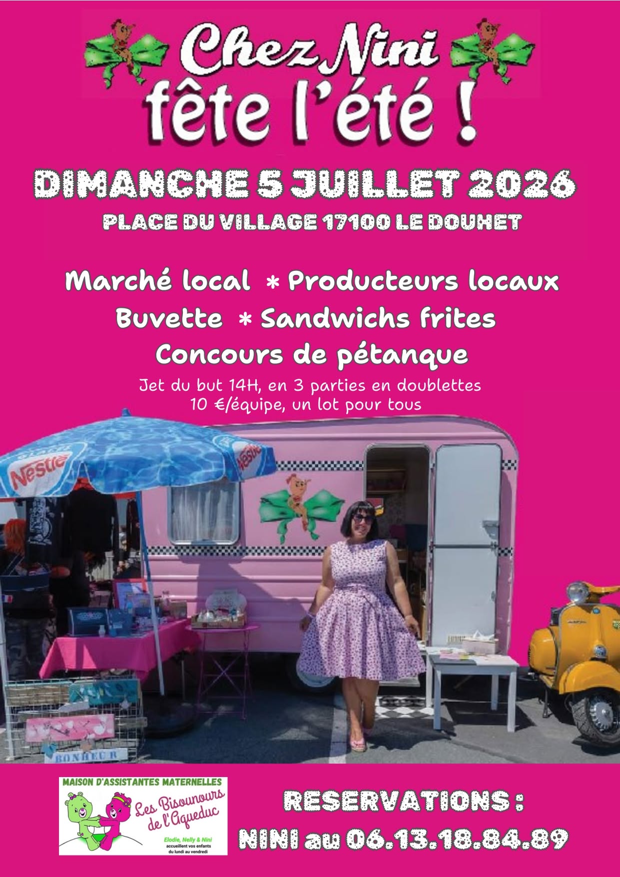 Chez Nini fête l'été !