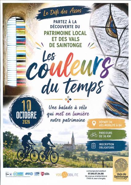 Balade à vélo "Les couleurs du temps"