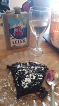 Dessert : tarte aux myrtilles