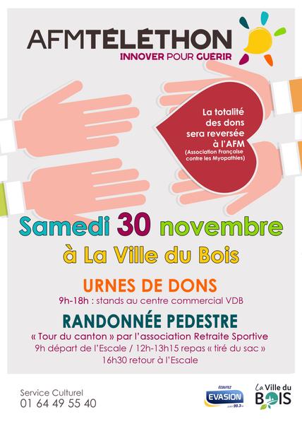 Téléthon à La Ville du Bois Le 30 nov 2024