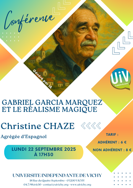 Conférence : Gabriel Garcia Marquez et le réalisme magique