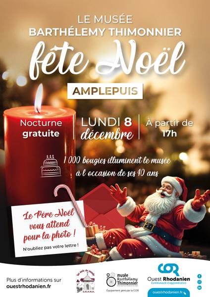 Le musée Barthélémy Thimonnier fête Noël