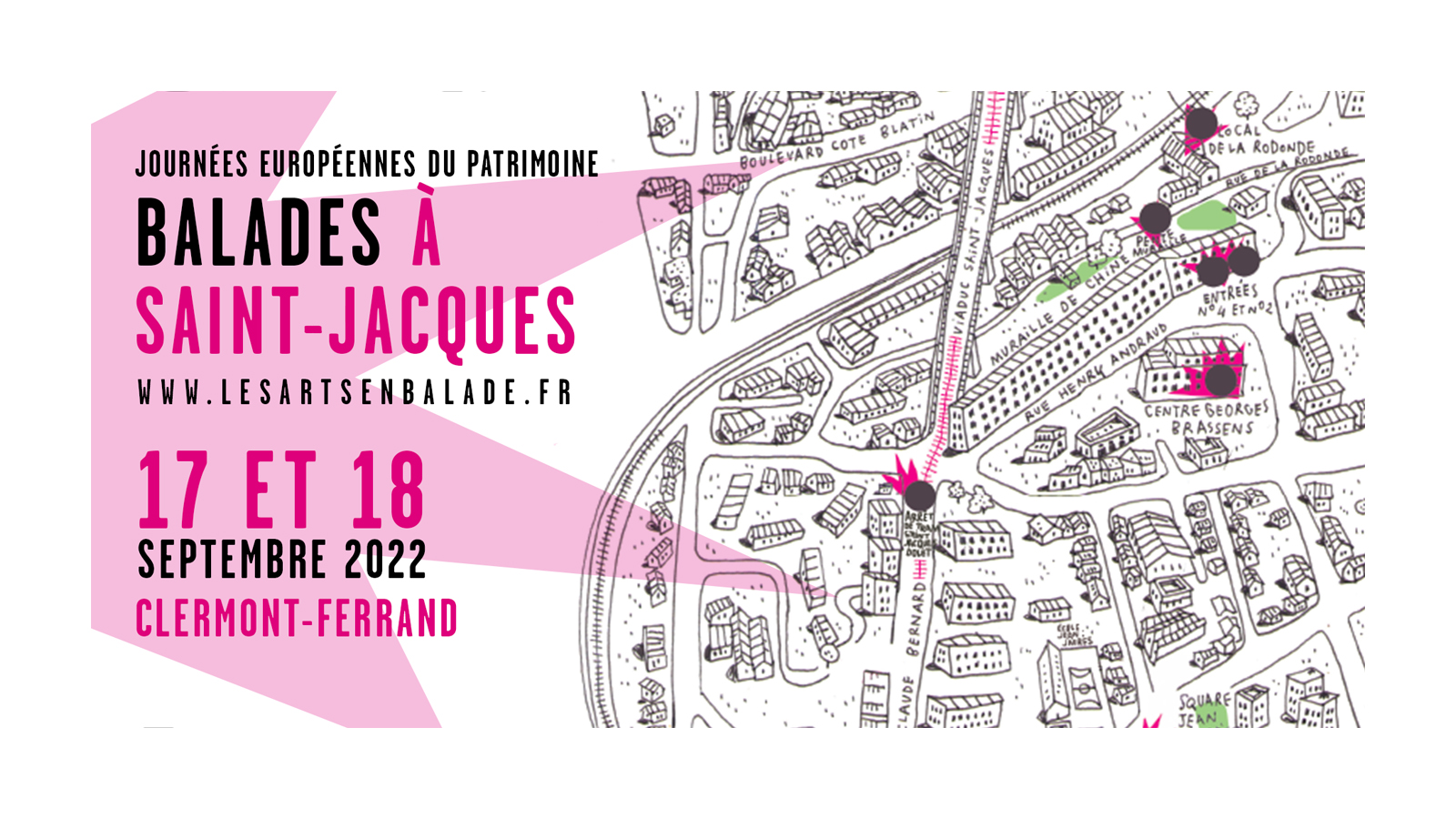 Balades à Saint-Jacques - Les Arts en Balade | Journées Européennes du Patrimoine 2022