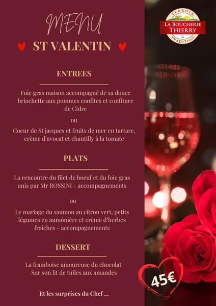 Offre St Valentin