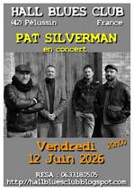 Concert "Pat Silverman" - Hall Blues Club_Pélussin