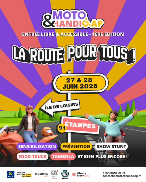 Moto et Handicap : La route pour tous!