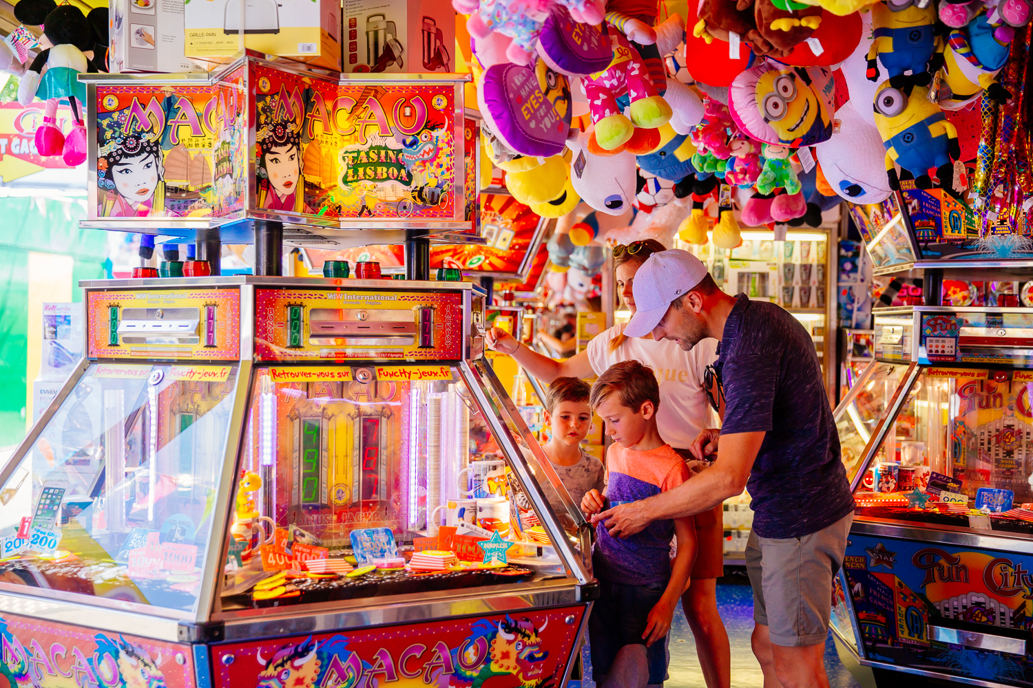 Ouverture de la fête foraine