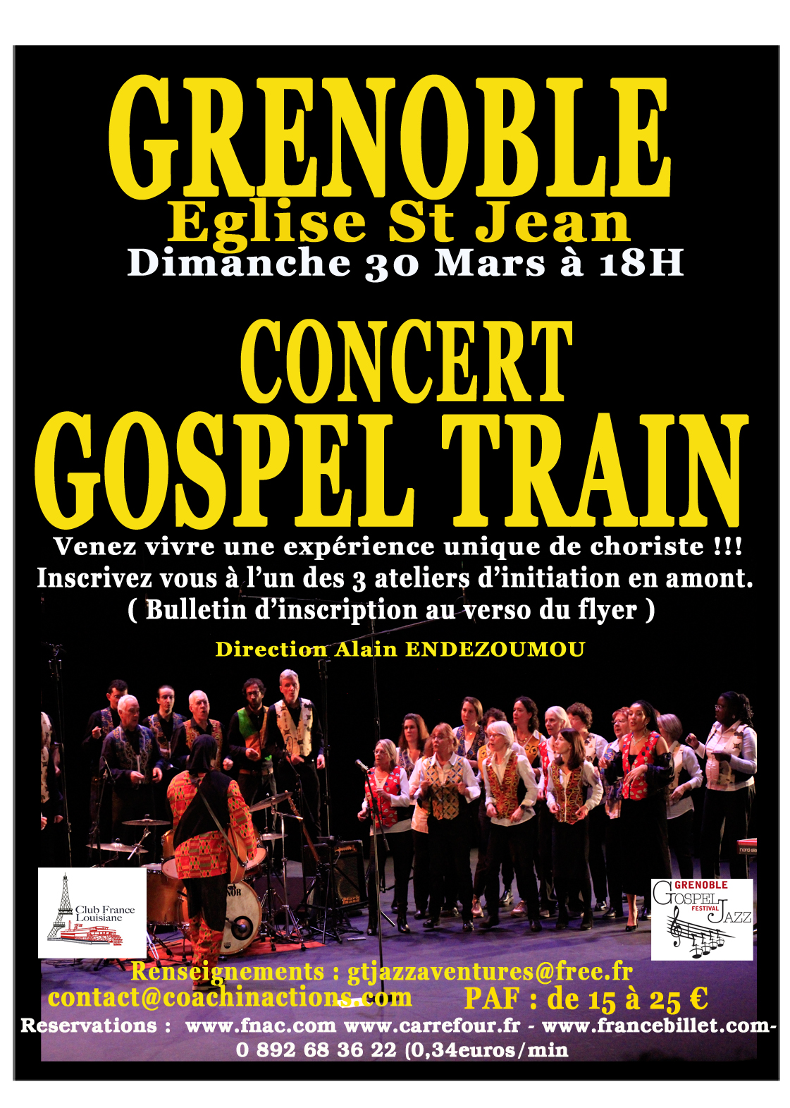 CONCERT GOSPEL TRAIN