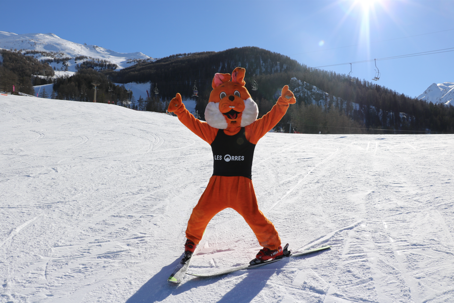 Rencontre avec l'Happy, notre mascotte_Les Orres