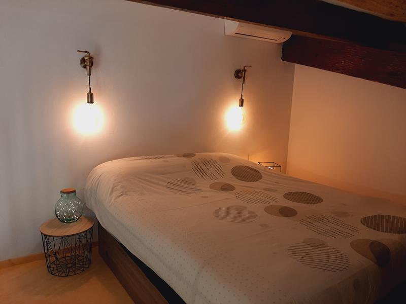 Chambre en mezzanine