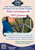 Atelier mécanique Vélo 100% Femmes_Sainte-Croix-en-Jarez